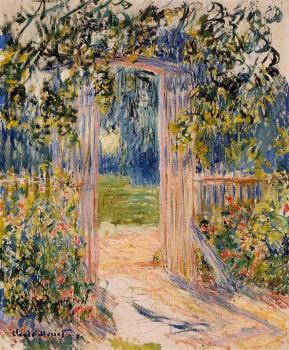 尅勞德 莫奈 The Garden Gate 尅勞德 莫奈 The Garden Gate